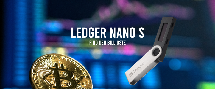 Billigste Ledger Nano S i Danmark